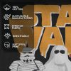 Men's Star Wars Trio Costumes Halloween Logo Tee Color: Black Size: S
