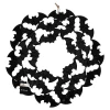 Metal Bat Wreath, Black, 21.5", Halloween by Way To Celebrate