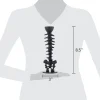 Metal Spine Candle Holder, Black, 8.6", Halloween by Way To Celebrate