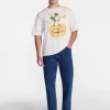 Mickey Mouse Pumpkin Men's and Big Men's Halloween Graphic Tee, Sizes XS-5XL