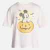 Mickey Mouse Pumpkin Men's and Big Men's Halloween Graphic Tee, Sizes XS-5XL