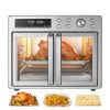 Midea Flexify French Door Air Fryer Toaster Oven Combo, 26.4 QT, 10-in-1, Stainless Steel