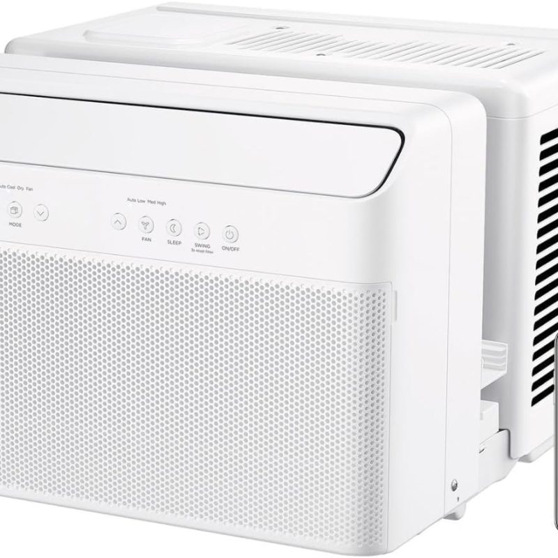 Midea U-Shaped Smart Inverter Window Air Conditioner, 12,000 BTU - 115V