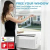 Midea U-Shaped Smart Inverter Window Air Conditioner, 12,000 BTU - 115V