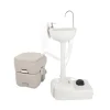 Miekor Portable Sink And Toilet Combo - 5Gal Hand Washing Station And 5.3 Gal Flushing Toilet