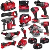 Milwaukee 18V FUEL 11-Piece Brushless Cordless Power Tool Combo Kit, 3 x 5.0Ah Batteries - M18FPP11A3503B