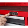 Milwaukee High Capacity 56 in 18-Drawer Steel Tool Chest And Cabinet Combo - Red And Black