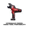 Milwaukee M12 12V Lithium-Ion Cordless 600 MCM Cable Cutter Kit With One 3.0Ah Battery, Charger And Hard Case