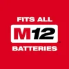 Milwaukee M12 FUEL 12V 3/8 in Ratchet & 1/4 in Impact Driver 2-Tool Kit - 3453-20, 2567-20, 48-11-2420, 48-59-2401
