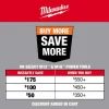 Milwaukee M12 FUEL 3/8 in Cordless Brushless Stubby Impact Wrench, 250 ft lbs Torque, Tool Only