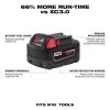 Milwaukee M18 Forced Air Propane Heater, 70,000 BTU With 5.0Ah Battery