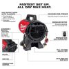 Milwaukee M18 Forced Air Propane Heater, 70,000 BTU With 5.0Ah Battery