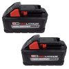 Milwaukee M18 Redlithium High Output XC 6 Ah Lithium-Ion Battery 2-Pack - 48-11-1862
