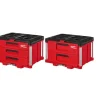 Milwaukee PACKOUT 22 in. 3-Drawer And 2-Drawer Tool Box - 48-22-8443-8442