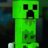 Minecraft Creeper 2 Door Mini Fridge, 8L, Green, 25.2 in H x 9.5 in W x 9.1 in D