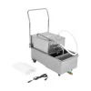 Miumaeov Commercial Fryer Oil Filter Cart 55L/14.5 Gal