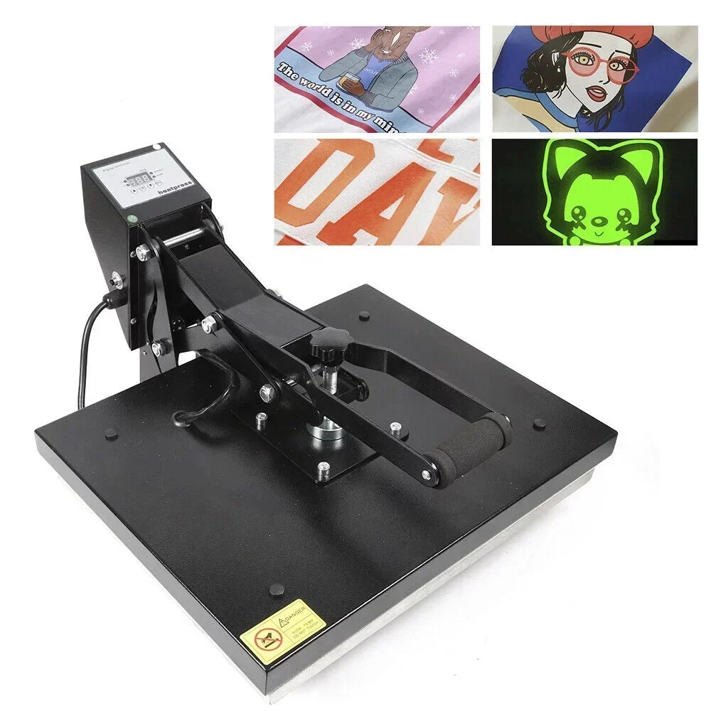 Mkyiongou Clamshell T-Shirt Sublimation Heat Press Transfer Machine, 16 x 20 in