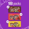 M&M's Full Size Halloween Chocolate Candy Bars, 30.58 oz, 18 Ct Box