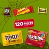 M&M's, Skittles & More Fun Size Halloween Candy Variety Pack - 120 Ct Bulk Bag