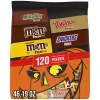 M&M's, Snickers, Twix & Milky Way Chocolate Halloween Candy Variety Pack - 200 Ct Bulk Bag