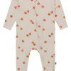 Modern Moments by Gerber Neutral Two-Way Zip Halloween Viscose Sleep ´N Play Footed Pajama, Sizes Newborn - 6/9 Months
