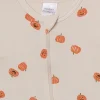 Modern Moments by Gerber Neutral Two-Way Zip Halloween Viscose Sleep ´N Play Footed Pajama, Sizes Newborn - 6/9 Months