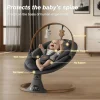 Monamii Bluetooth Infant Swing With Music Speaker, 5 Speeds And Remote Control