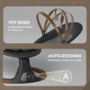 Monamii Bluetooth Infant Swing With Music Speaker, 5 Speeds And Remote Control