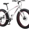 Mongoose Malus Adult Fat Tire Mountain Bike, 26-Inch Wheels, 4-Inch Tires, 7-Speed - R5714C