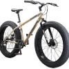 Mongoose Malus Adult Fat Tire Mountain Bike, 26-Inch Wheels, 4-Inch Tires, 7-Speed - R5714C