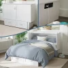Monroe Full-Size Murphy Bed Chest With Memory Foam Mattress And Storage Drawer