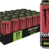 Monster Energy Rehab Watermelon Energy Drink, 15.5oz, 24-Pack, 150mg Caffeine