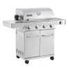 Monument Grills Stainless Steel 4 Burner Propane Gas Grill With Rotisserie - 17842