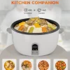 MOOSUM Commercial Rice Cooker, 30-Cup Uncooked / 60-Cup Cooked, 1600W