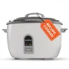 MOOSUM Commercial Rice Cooker, 30-Cup Uncooked / 60-Cup Cooked, 1600W