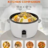 MOOSUM Commercial Rice Cooker, 30-Cup Uncooked / 60-Cup Cooked, 1600W