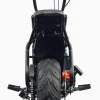 MotoTec 105CC 3.5HP Mini Bike, Black, Alloy Steel, 23mph - KN110-A