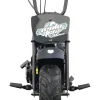 MotoTec 105CC 3.5HP Mini Bike, Black, Alloy Steel, 23mph - KN110-A
