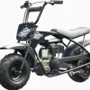 MotoTec 105CC 3.5HP Mini Bike, Black, Alloy Steel, 23mph - KN110-A