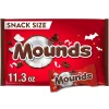 Mounds Coconut and Dark Chocolatey Snack Size, Halloween Candy Bag, 11.3 oz