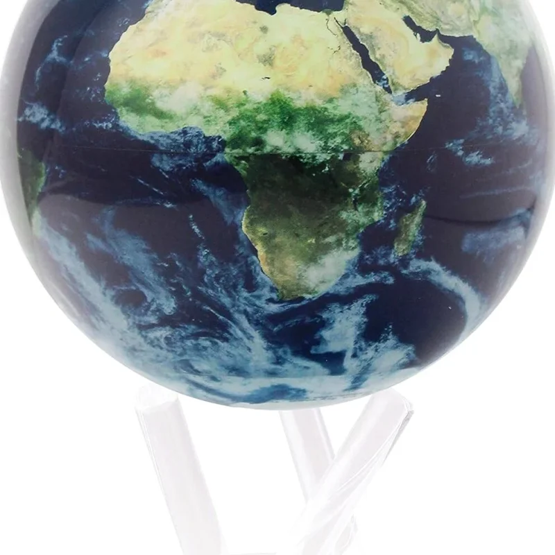 MOVA 4.5in Self-Rotating Physical Globe Earth With Clouds