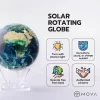 MOVA 4.5in Self-Rotating Physical Globe Earth With Clouds