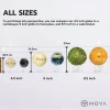 MOVA 4.5in Self-Rotating Physical Globe Earth With Clouds