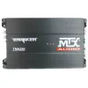 MTX Terminator Dual Loaded 12in 1200W Car Subwoofer Enclosure With Amplifier And 8-Gauge Amp Kit