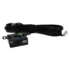 MTX Terminator Dual Loaded 12in 1200W Car Subwoofer Enclosure With Amplifier And 8-Gauge Amp Kit