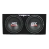 MTX 12in 1200 Watt Dual Car Subwoofer Package With Amplifier And Installation Kit - TNP212D2