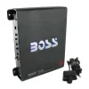 MTX Dual Loaded Car Subwoofer Enclosure 12 Inch 1200W With Boss R1100M Amplifier And Soundstorm AKS8 Kit - TNE212D