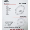 MTX Terminator TN12-04 12" 400 Watt Car Audio Subwoofer With Rockville RBS12 Vented Enclosure