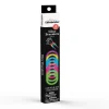 Multicolor Glow Bracelets, 8", 8 Count, by Way To Celebrate