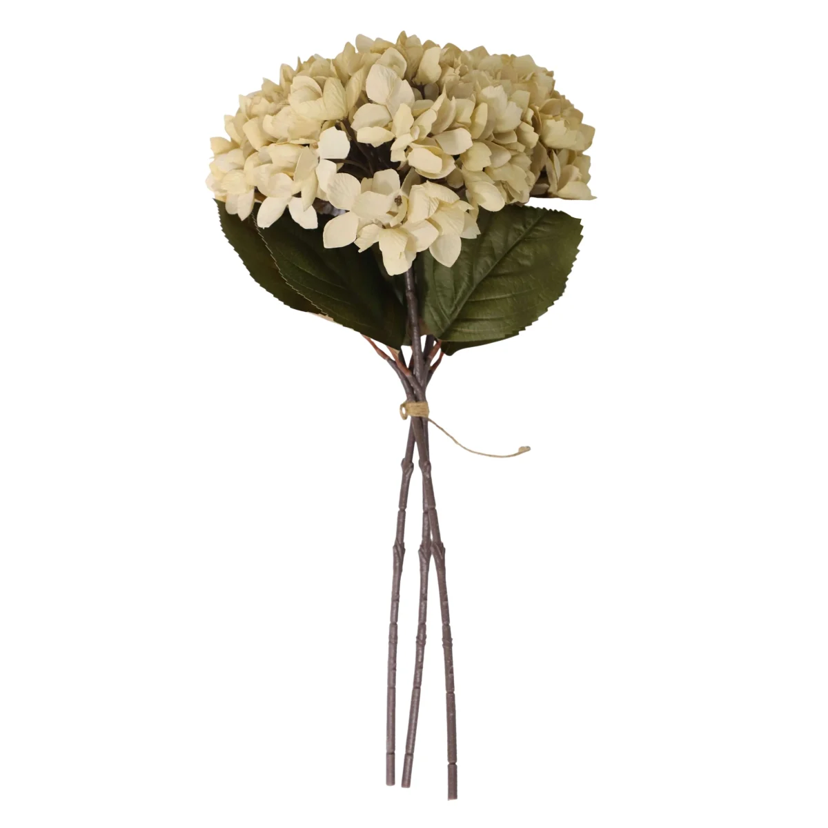 My Texas House Fall Faux Hydrangea Bundle, Cream, 20"